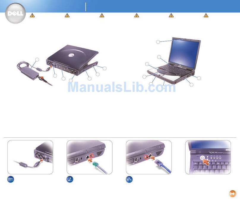 Dell Inspiron 8200 User manual