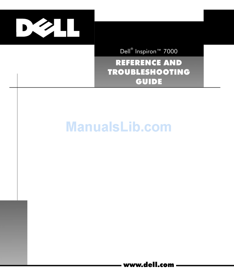 Dell Inspiron 7000 User manual