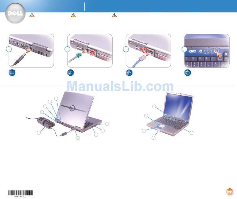 Dell Inspiron 600m User manual Dell Inspiron 600m User manual