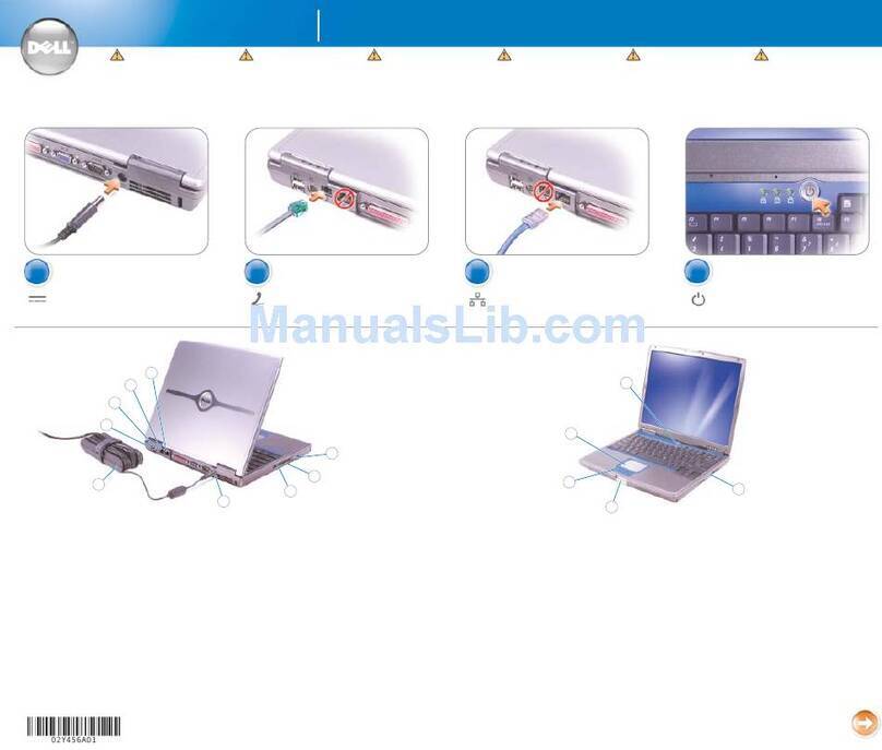 Dell Inspiron 600m User manual