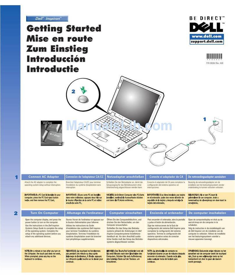 Dell INSPIRON Inspiron 5000 Specification sheet Dell INSPIRON Inspiron 5000 Specification sheet