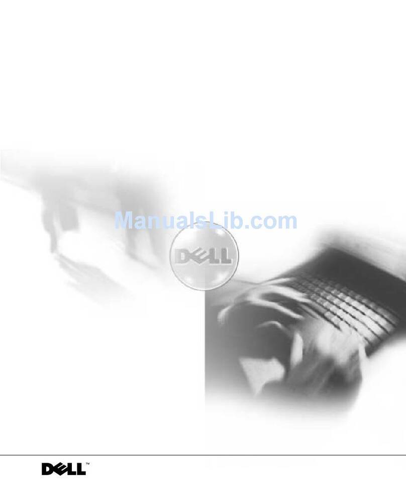 Dell Latitude D505 Series System information guide