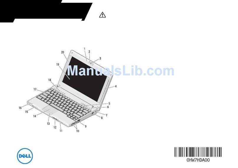Dell Latitude 2120 Owner's manual