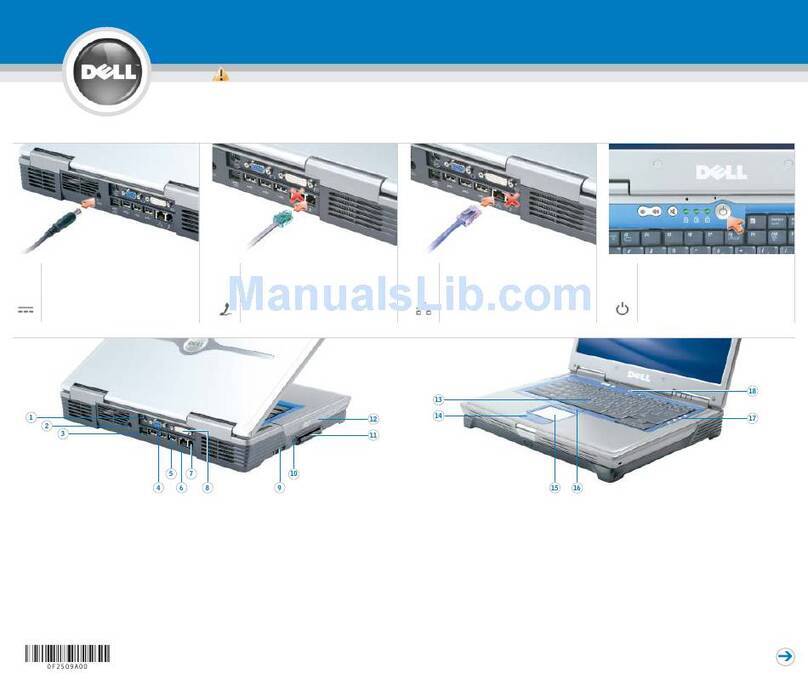 Dell Dimension 9100 Setup guide