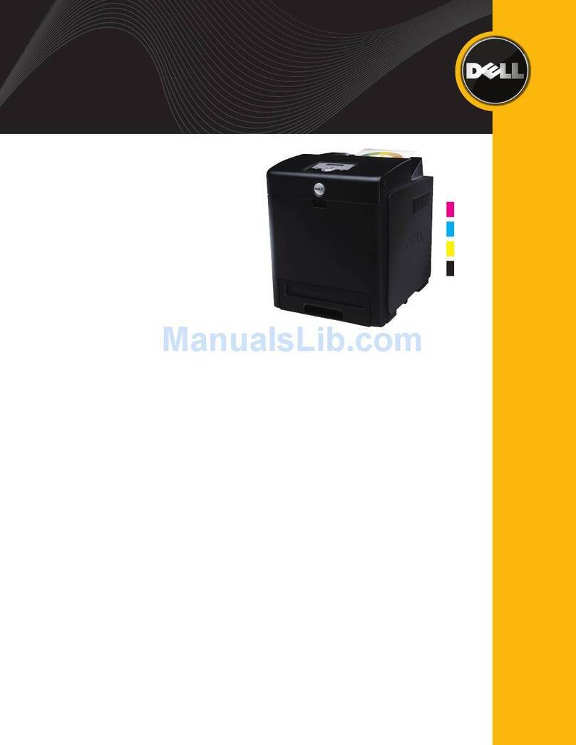 Dell 3130cn - Color Laser Printer User manual