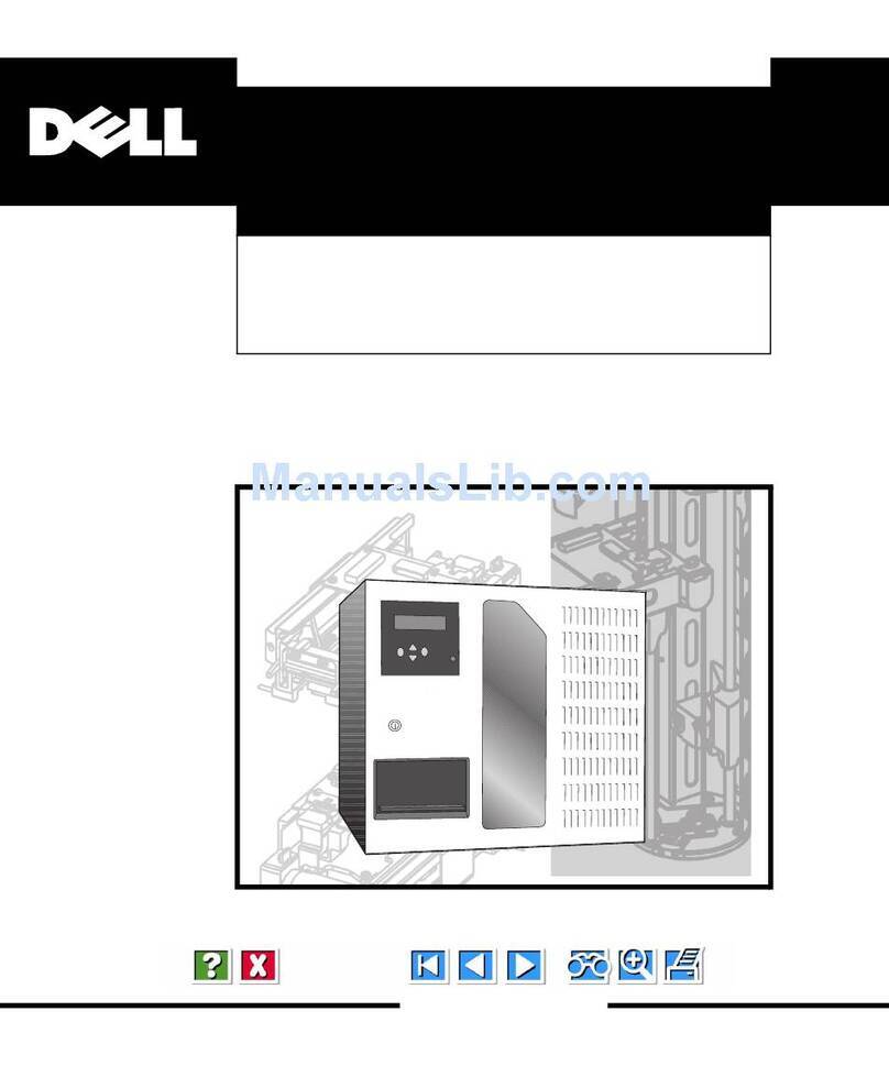 Dell POWER VAULT 130T LIBRARY 130T User manual