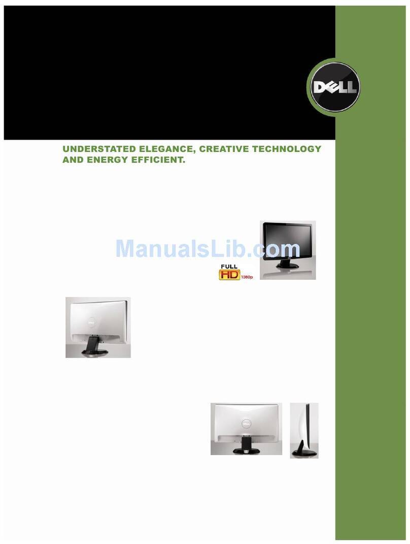 Dell ST2210 - 16:9 Aspect Ratio Flat Panel... User manual