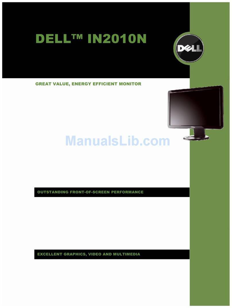 Dell IN2010N User manual Dell IN2010N User manual