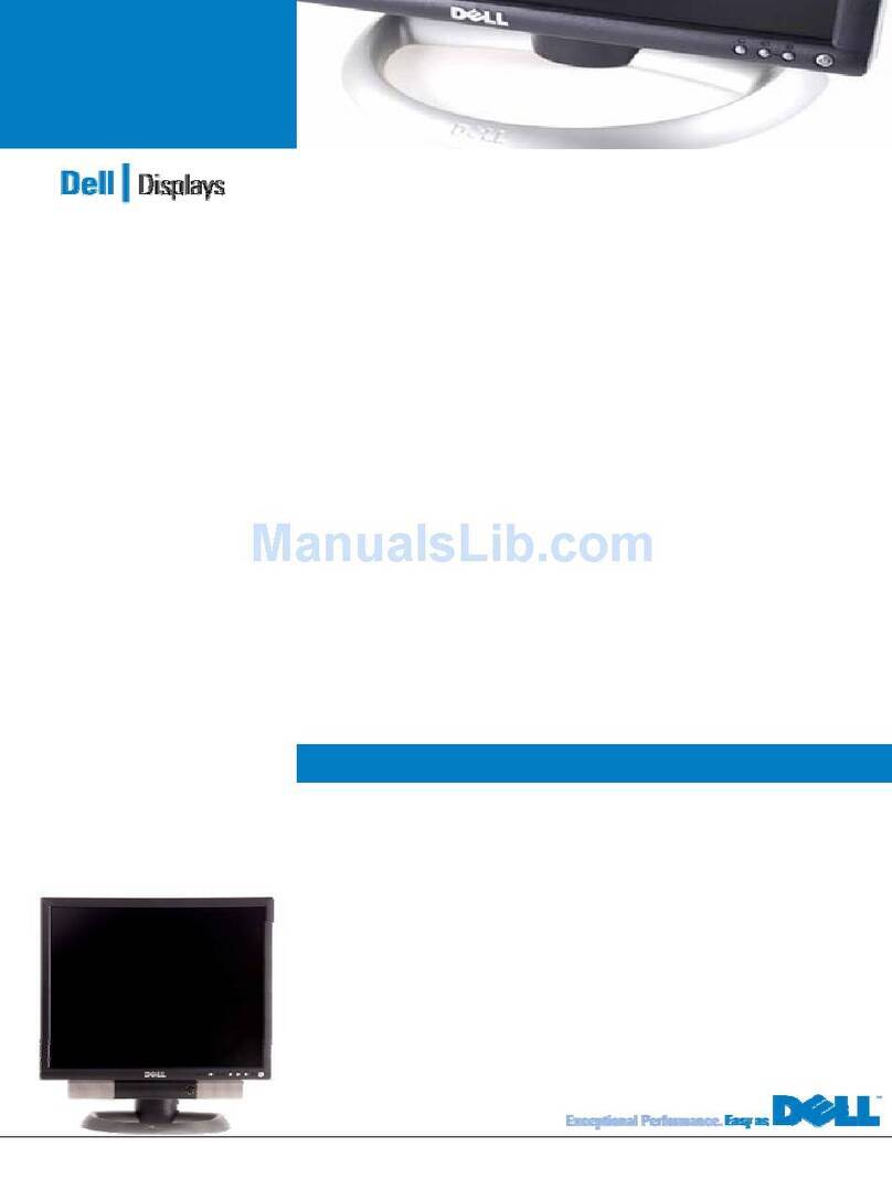 Dell UltraSharp 2001FP User manual