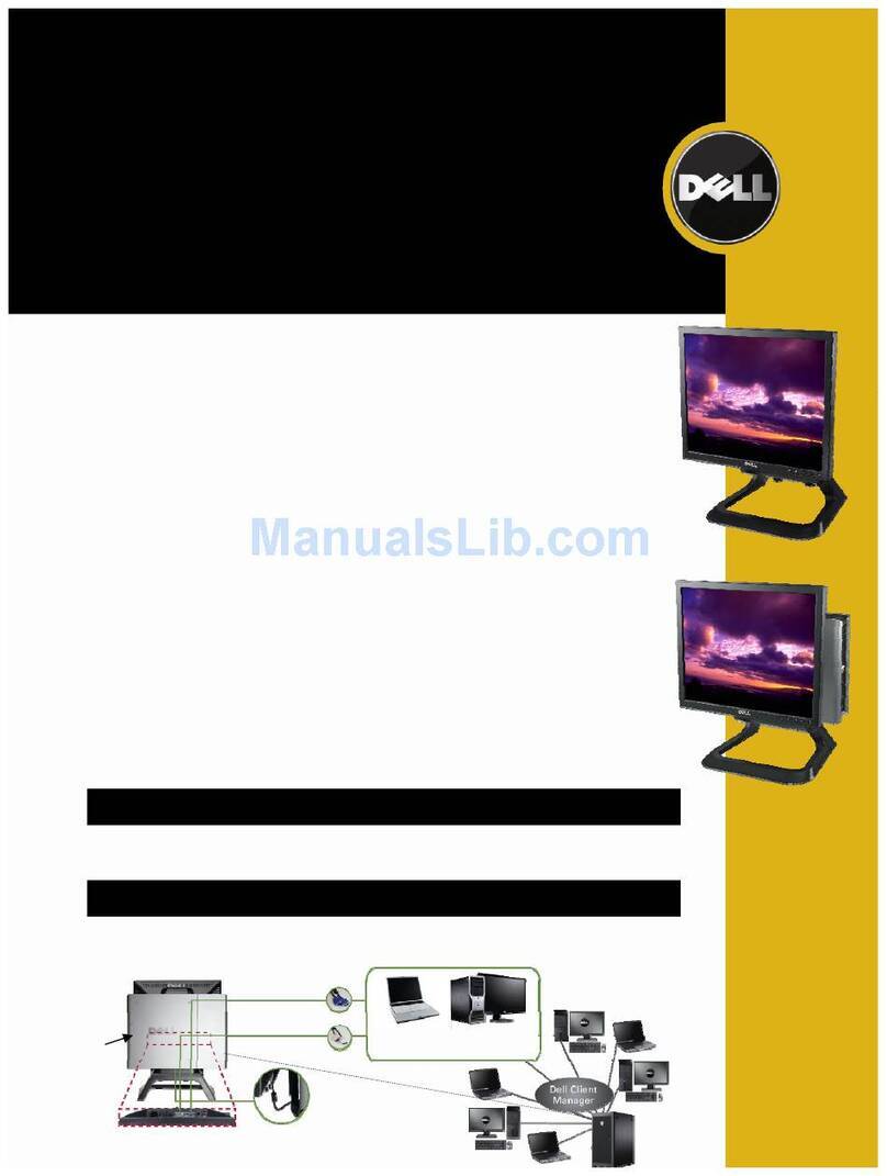 Dell 1708FP - UltraSharp - 17" LCD Monitor User manual
