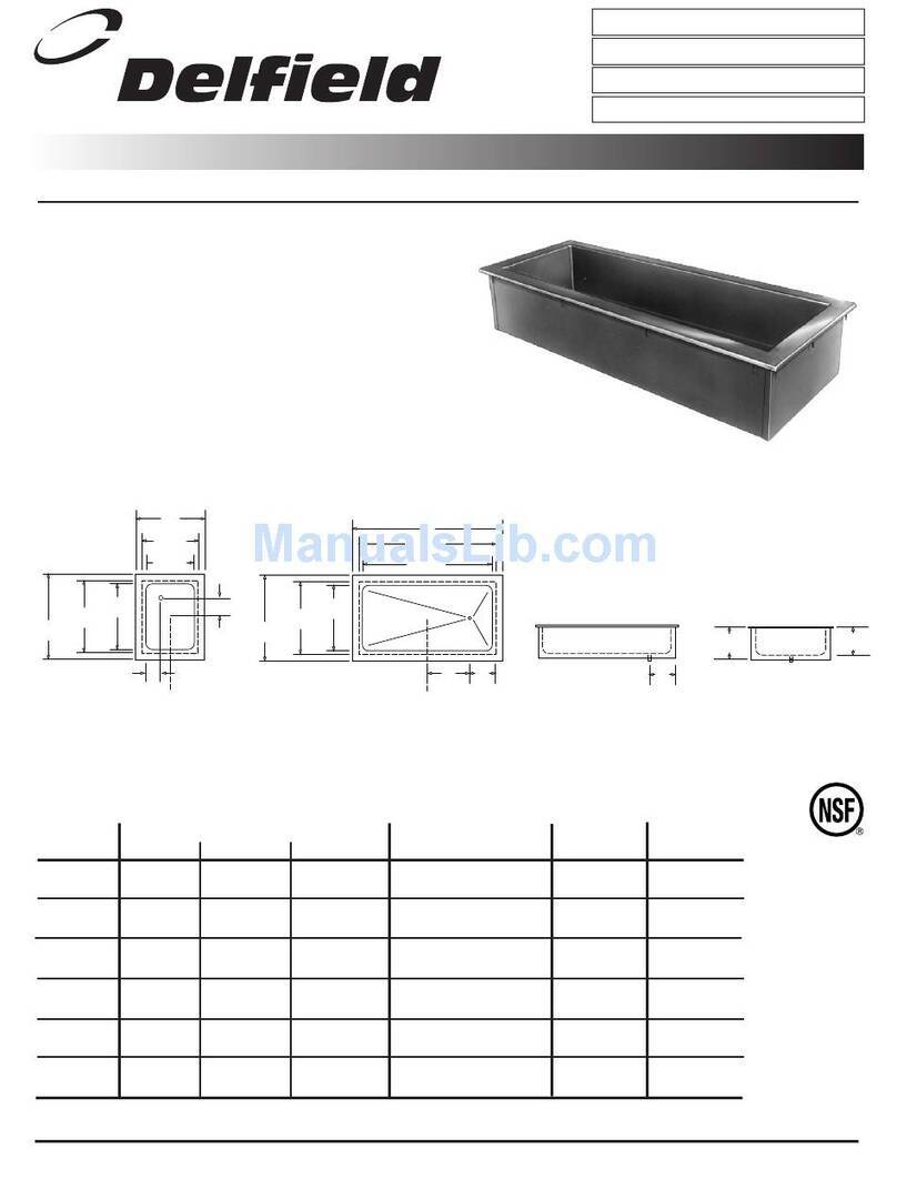 Delfield N8046N User manual
