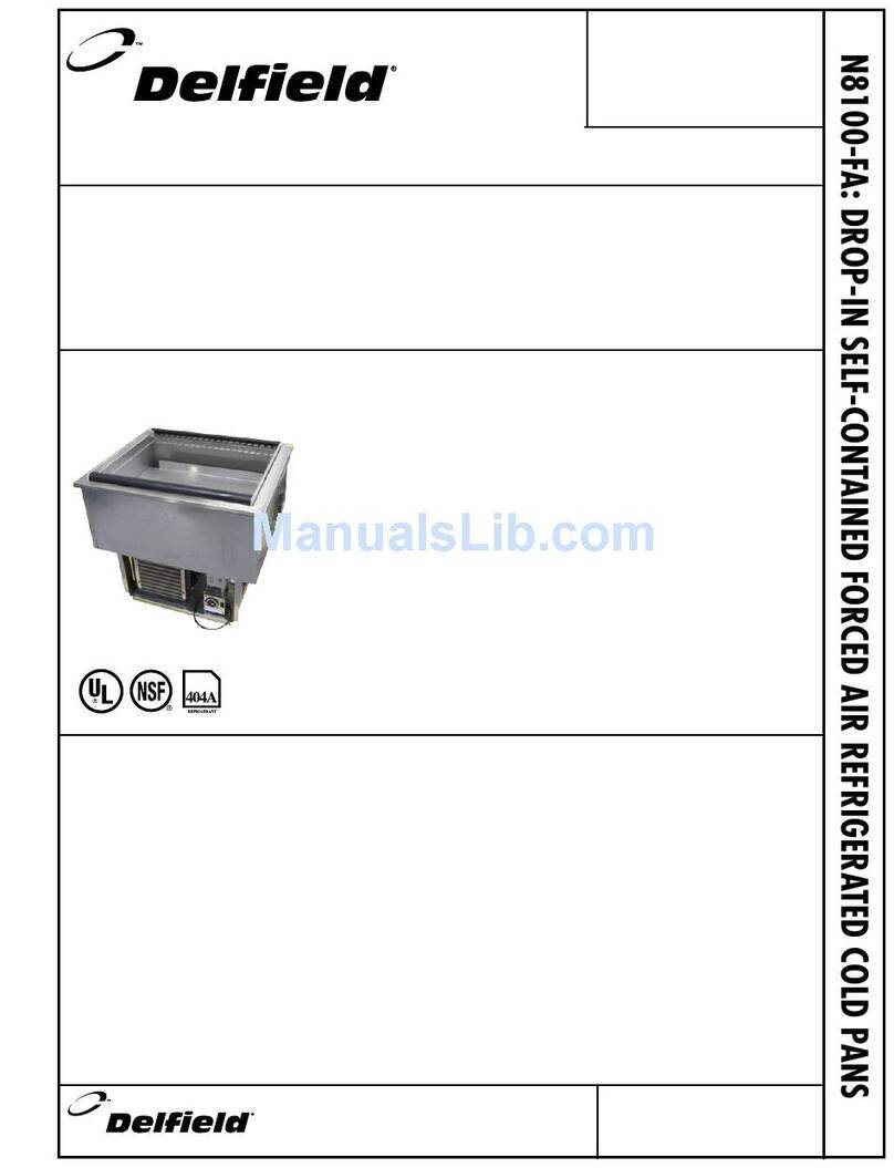 Delfield N8131-FA User manual