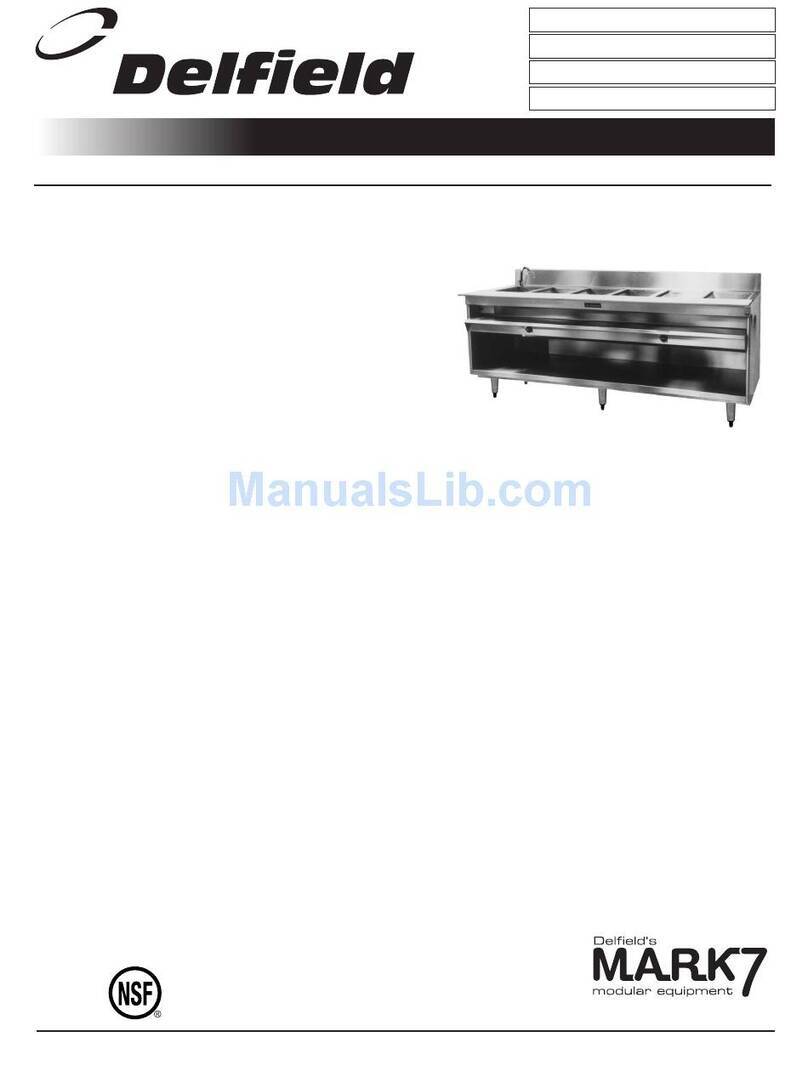 Delfield F14GW232 User manual