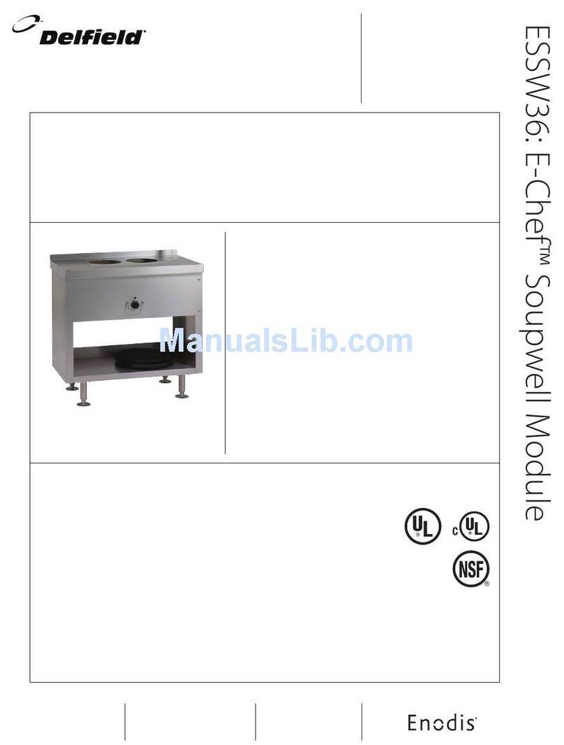 Delfield E-Chef ESSW36 Specifications