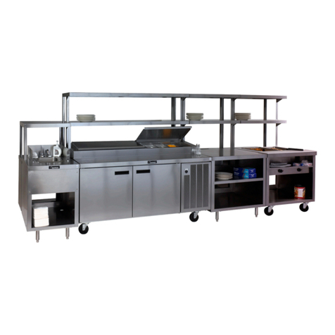 Delfield E-Chef EHEI36C Installation and operation manual