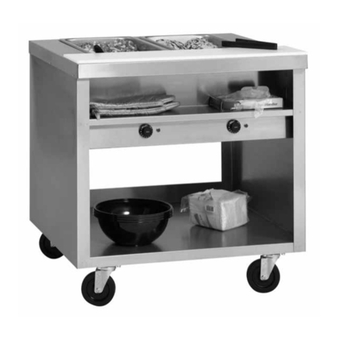 Delfield E-Chef EHEI36C User manual