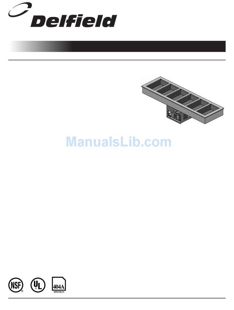 Delfield 8118-EF User manual