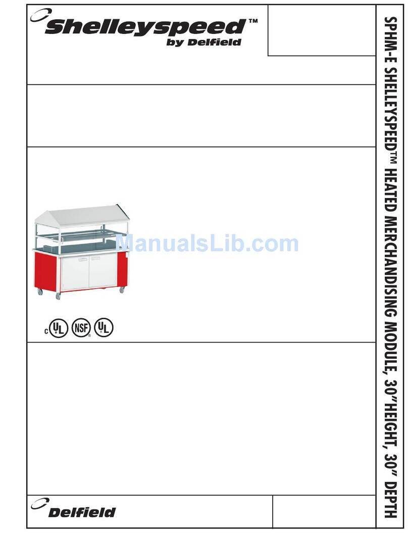 Delfield Shelleyspeed SPHM-50E Specifications