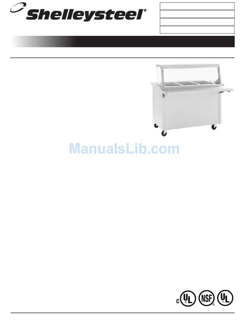 Delfield Shelleysteel SH-2-NU Specifications