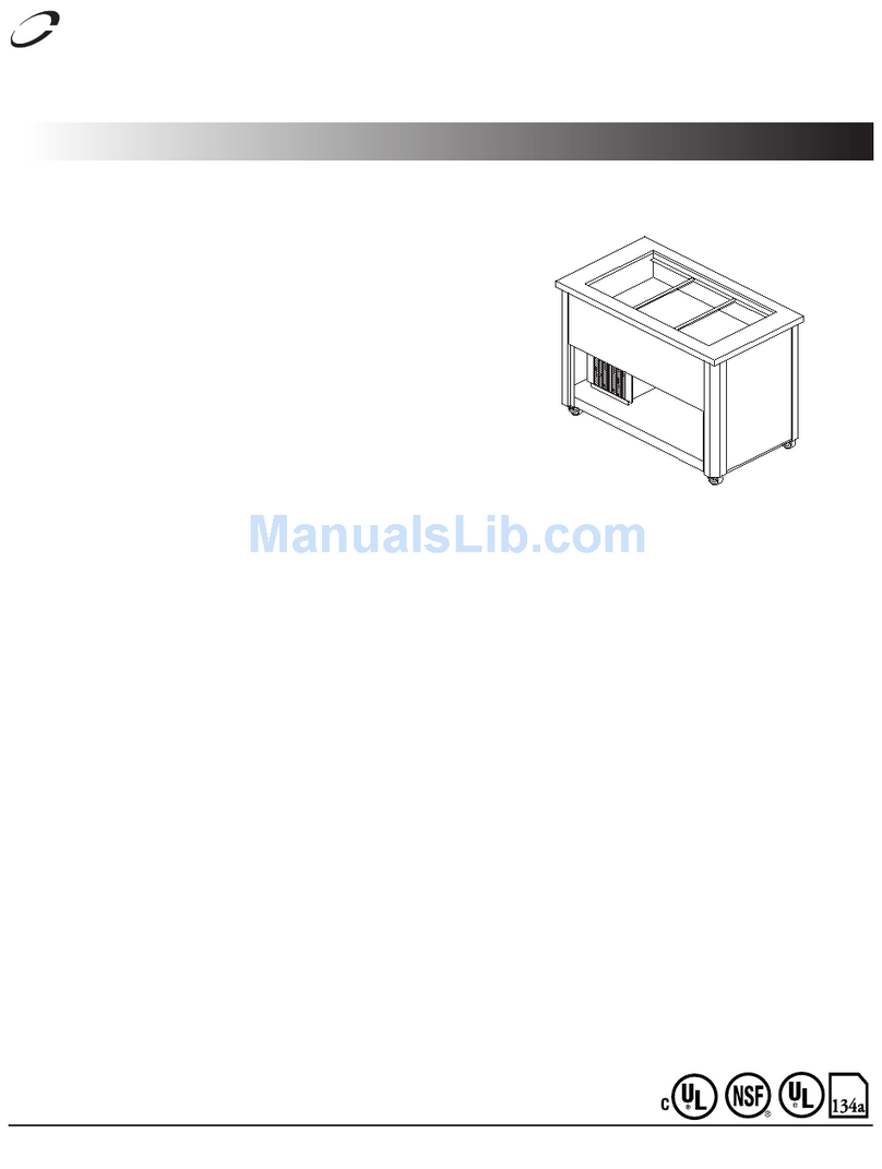 Delfield Shelleybasic SE-C2 User manual