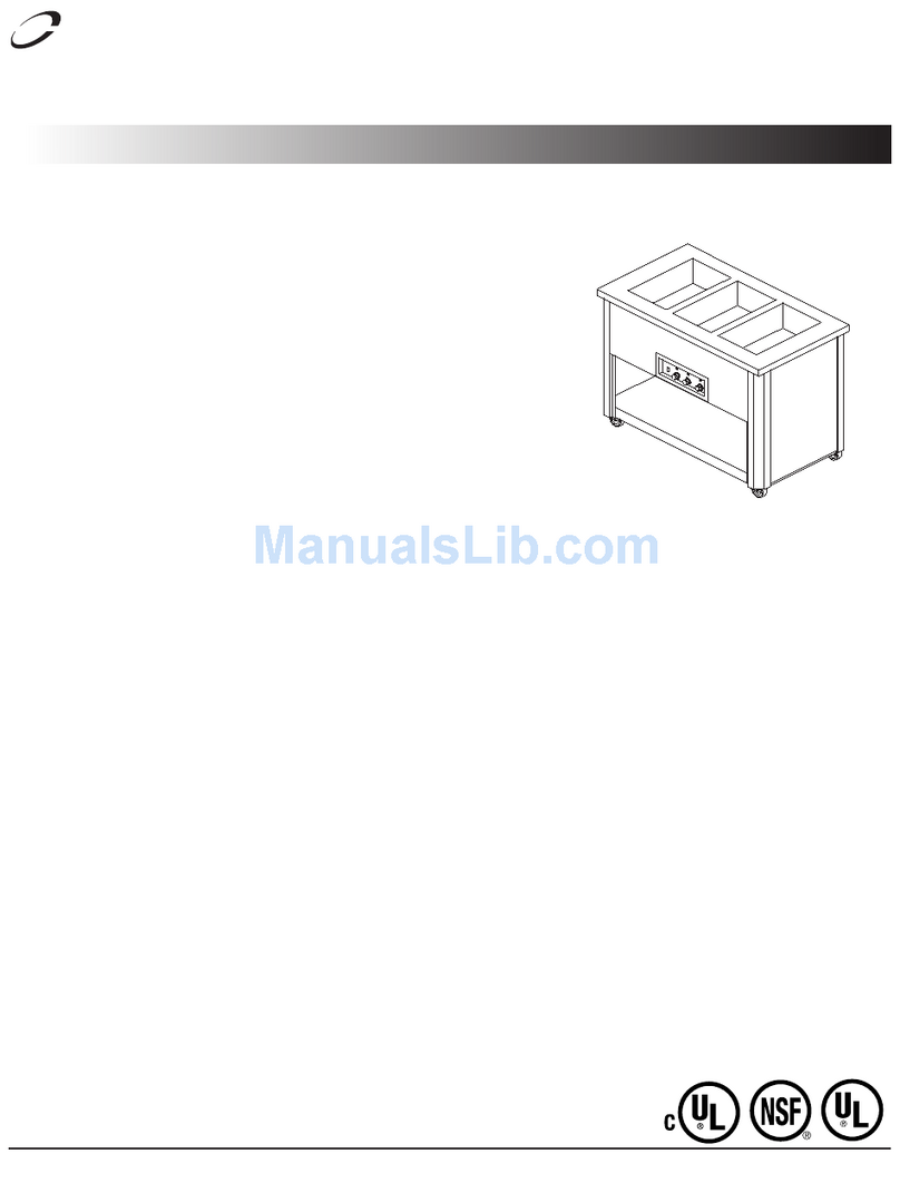 Delfield Shelleybasic SE-H2 User manual