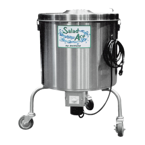 Delfield Shelleymatic SALD-1 Service, installation and care manual