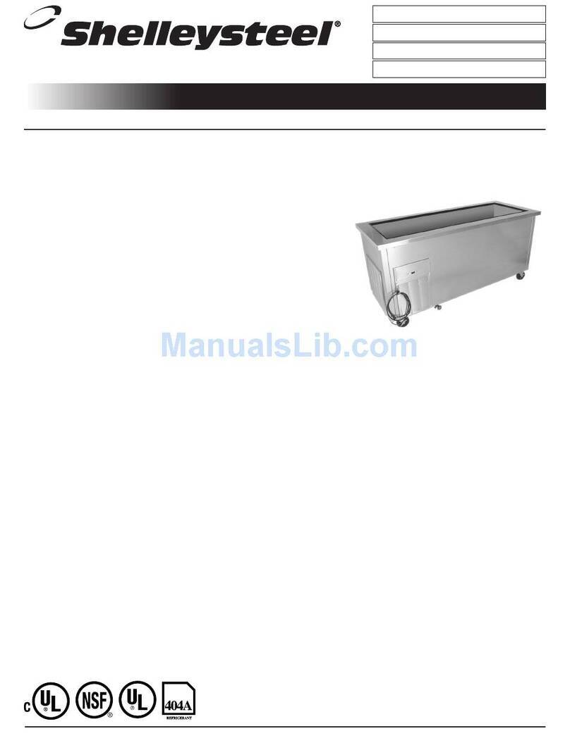 Delfield Shelleysteel SCSC-36-B User manual