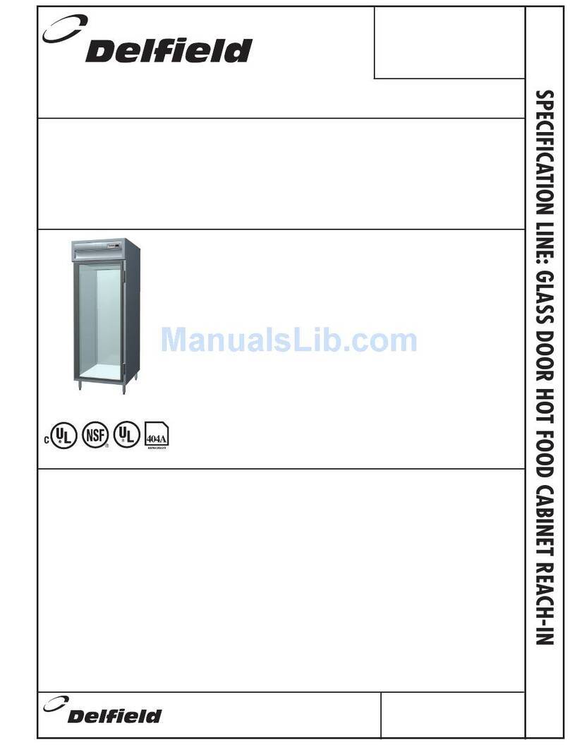 Delfield Specification Line SSH1-G Specifications