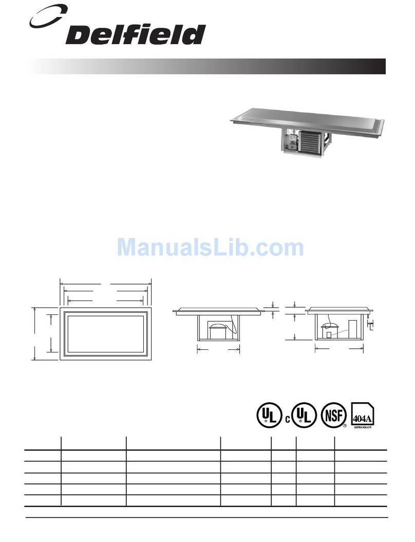 Delfield N8200 Specifications