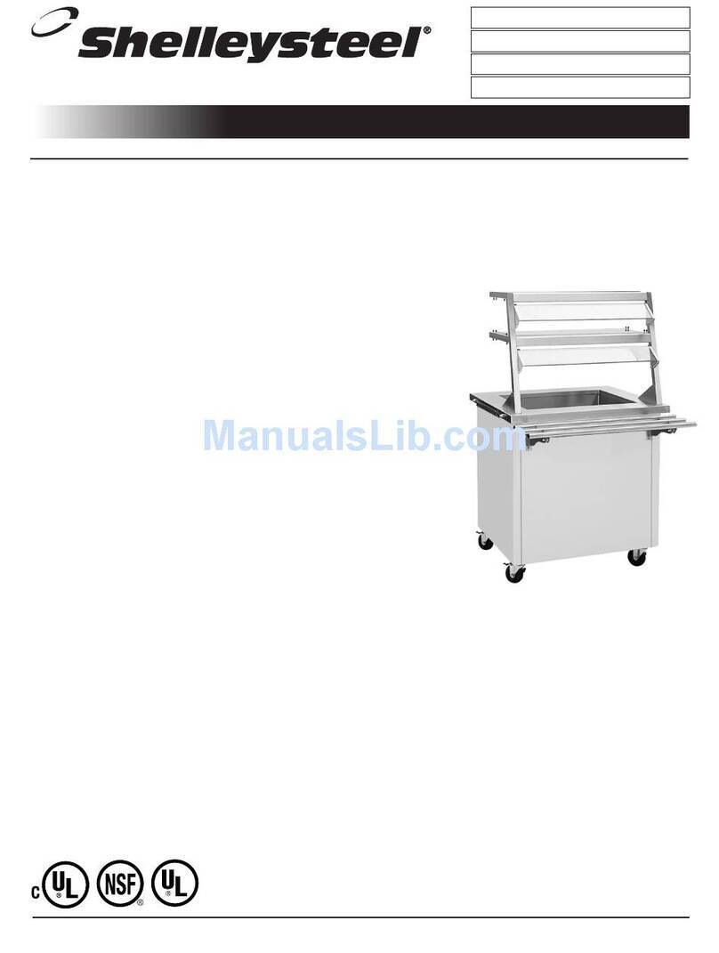 Delfield Shelleysteel SCI-36 User manual