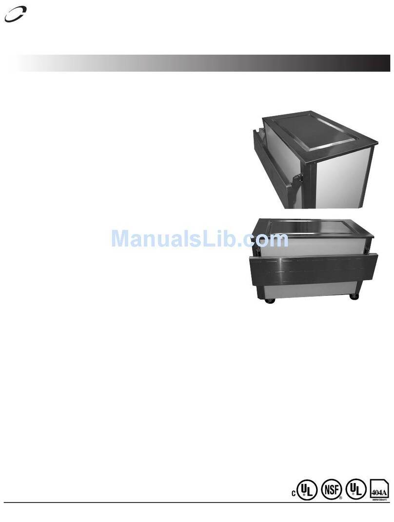 Delfield Shelleybasic SE-F2 User manual