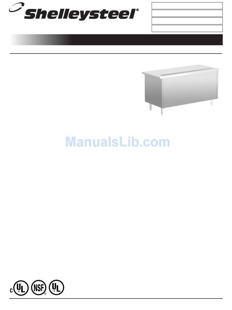 Delfield Shelleysteel SCU-36-NU Specifications