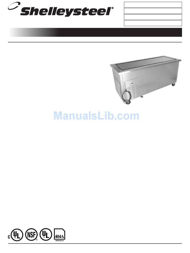 Delfield Shelleysteel SCFT-36-NU Specifications