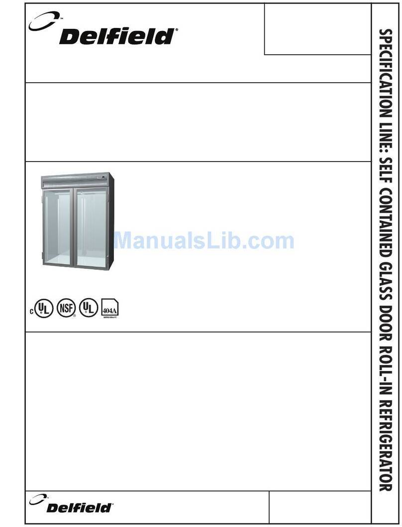 Delfield SARRI1-G Specifications