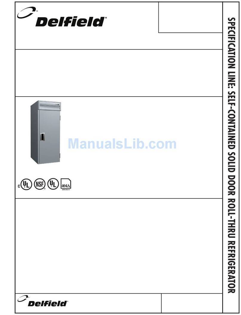 Delfield SARRT1-S Specifications