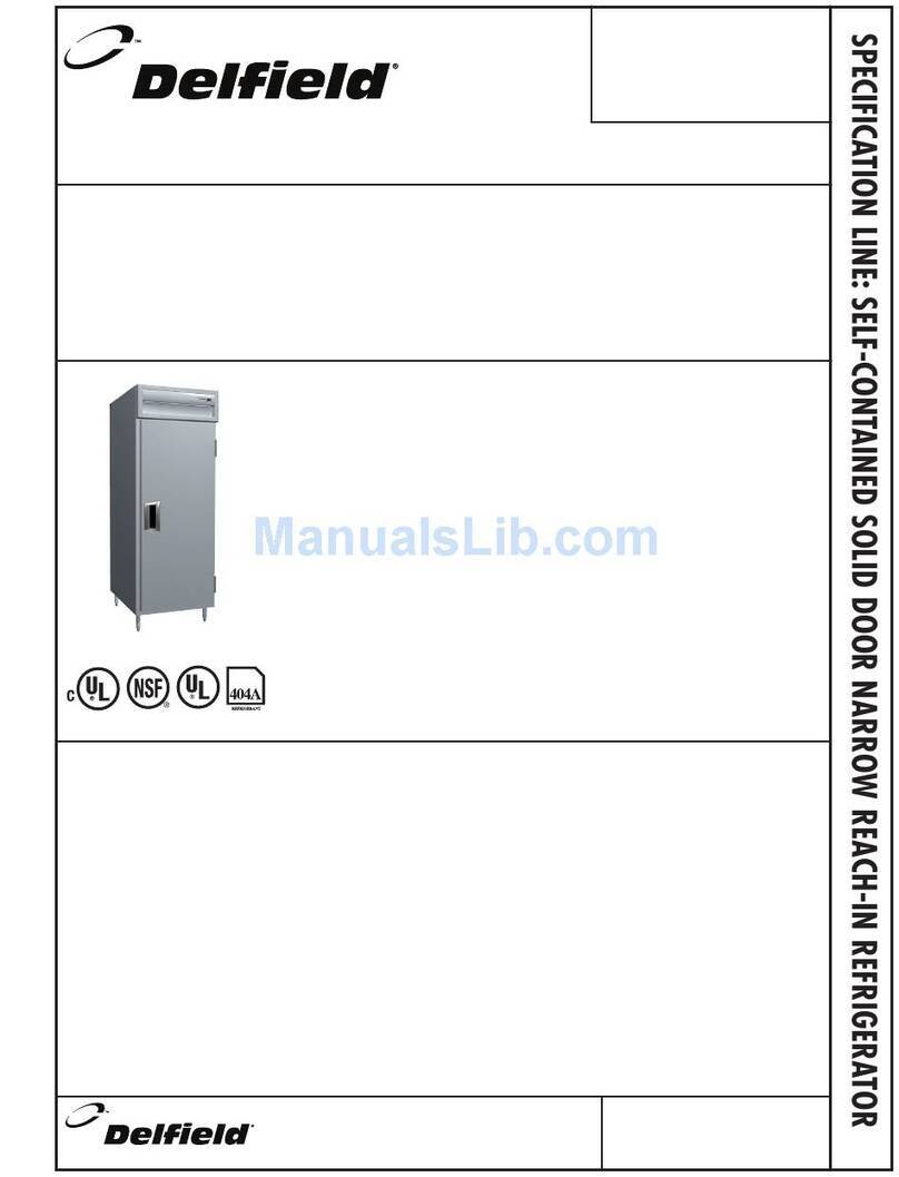 Delfield SAR1N-S Specifications
