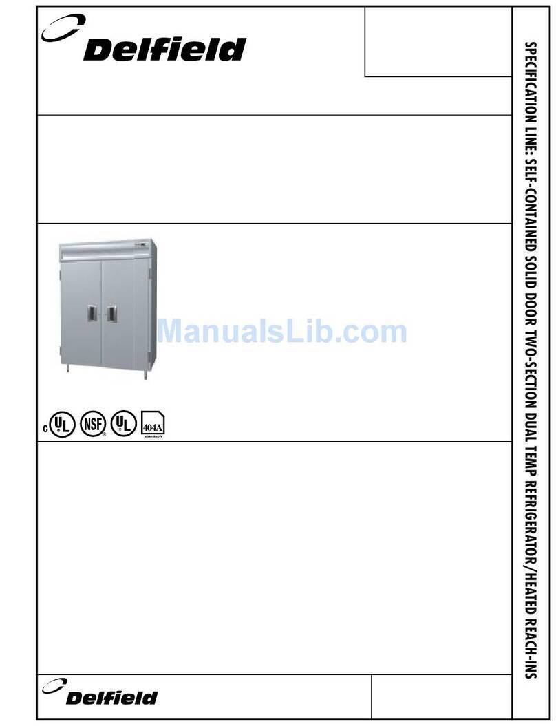 Delfield SADHL2-S Specifications