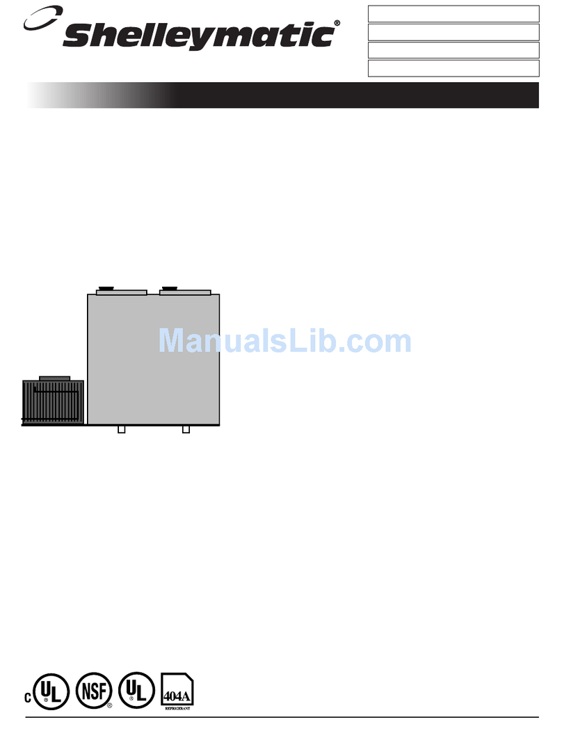 Delfield Shelleymatic RFFSC-103 User manual
