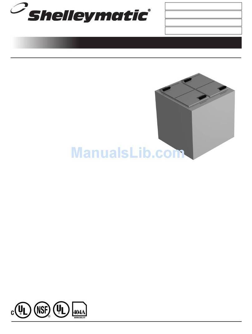 Delfield Shelleymatic RFF-103 User manual