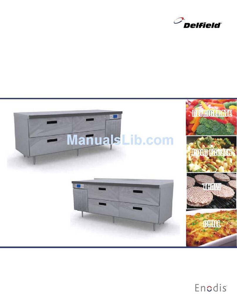 Delfield Versa Drawer User manual