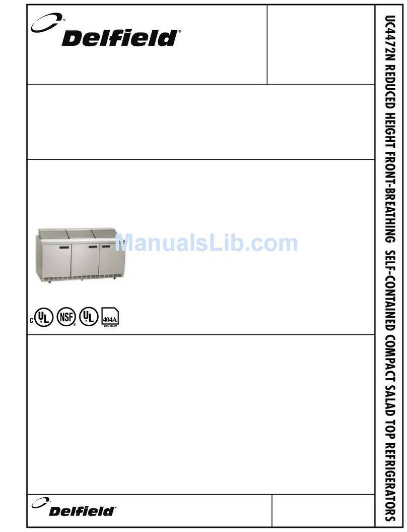Delfield UC4472N-12 User manual