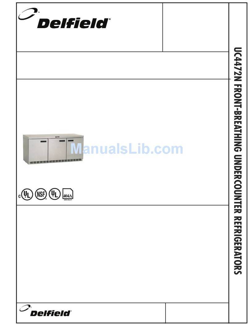Delfield UCD4472N User manual