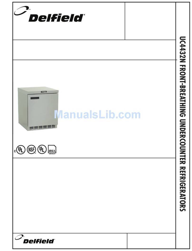 Delfield UC4432N User manual