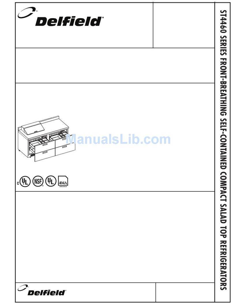 Delfield ST4460N-8 Specifications