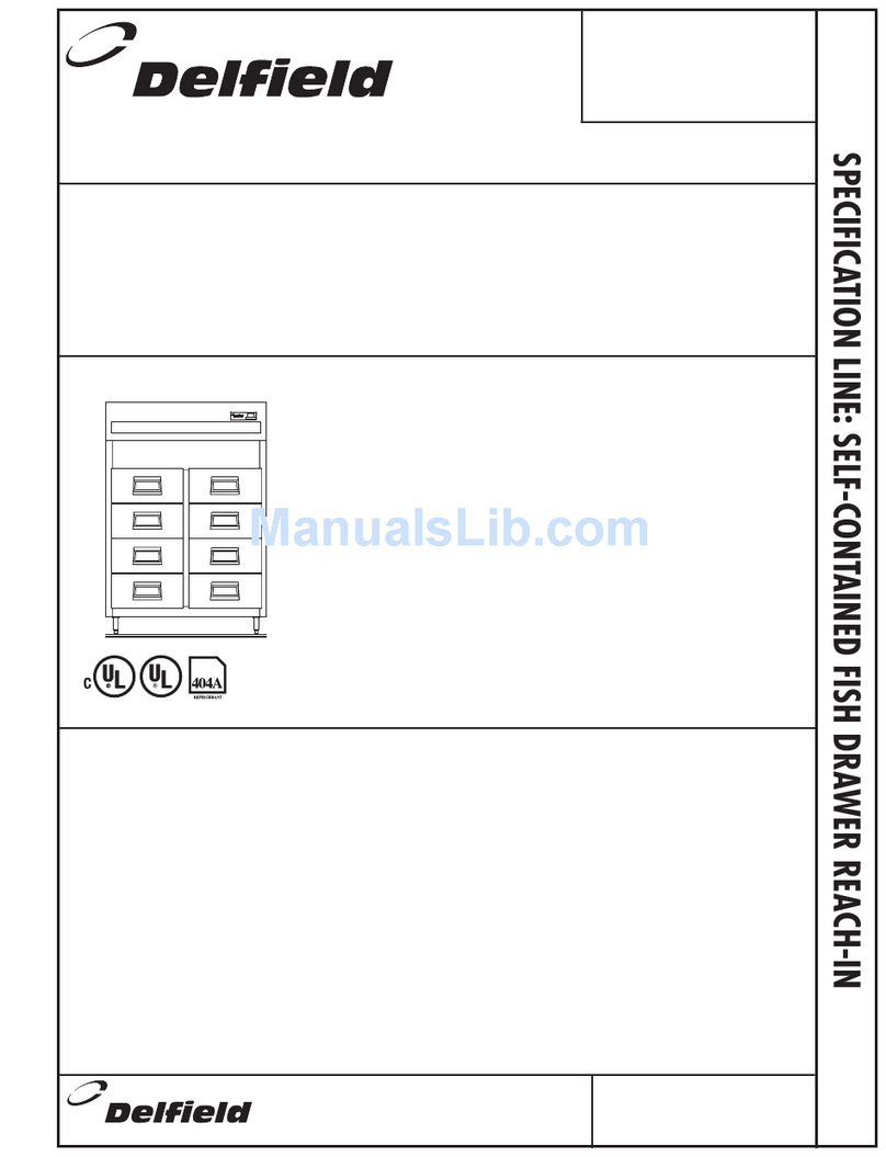 Delfield SSRFF1-S Specifications