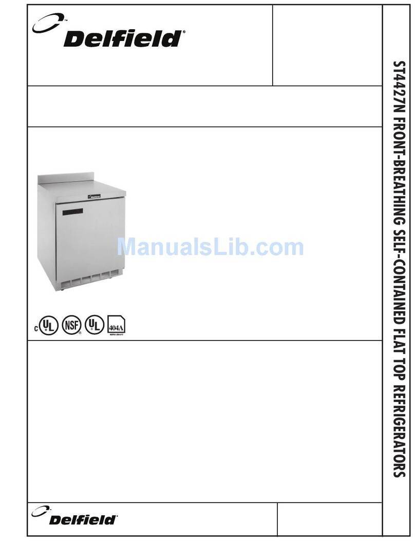 Delfield ST4427N User manual