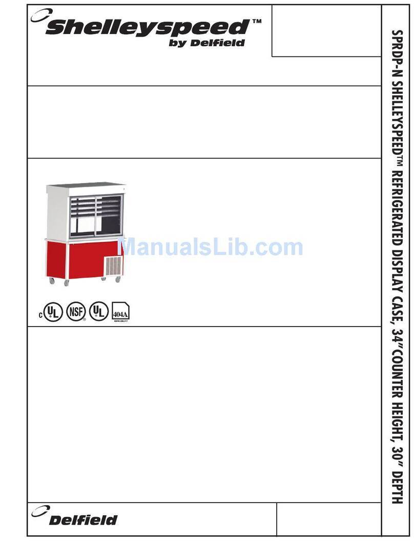 Delfield Shelleyspeed SPRD36P-36N User manual