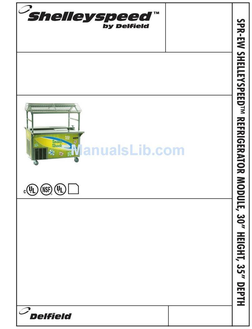 Delfield Shelleyspeed SPR-40EW Specifications Delfield Shelleyspeed SPR-40EW Specifications