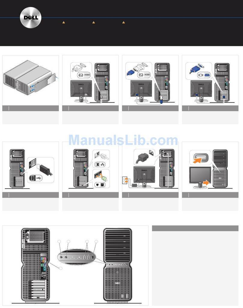 Dell XPS 700 Setup guide