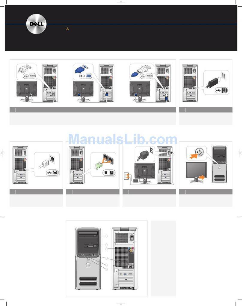 Dell XPS 410 User manual